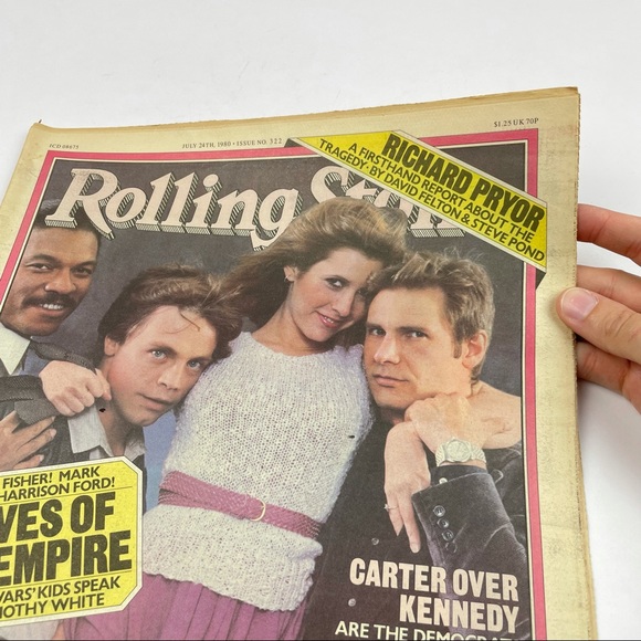 Vintage Rolling Stone Magazine Star Wars Harrison Ford July 24, 1980 - Picture 3 of 5